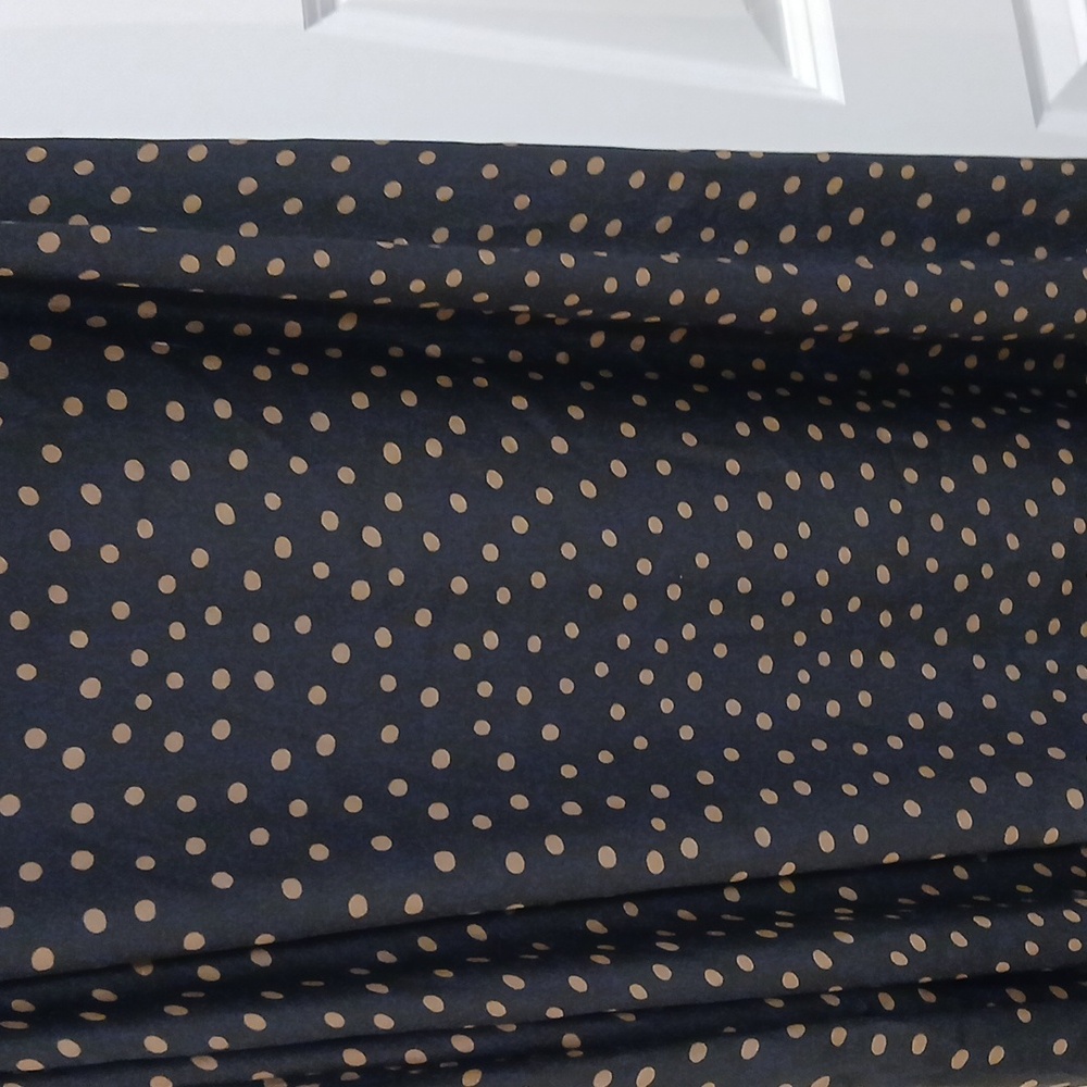 Natalie Martin Black Brown Polka Dot Midi/Maxi Silk Dress Size XS - Picture 2 of 5